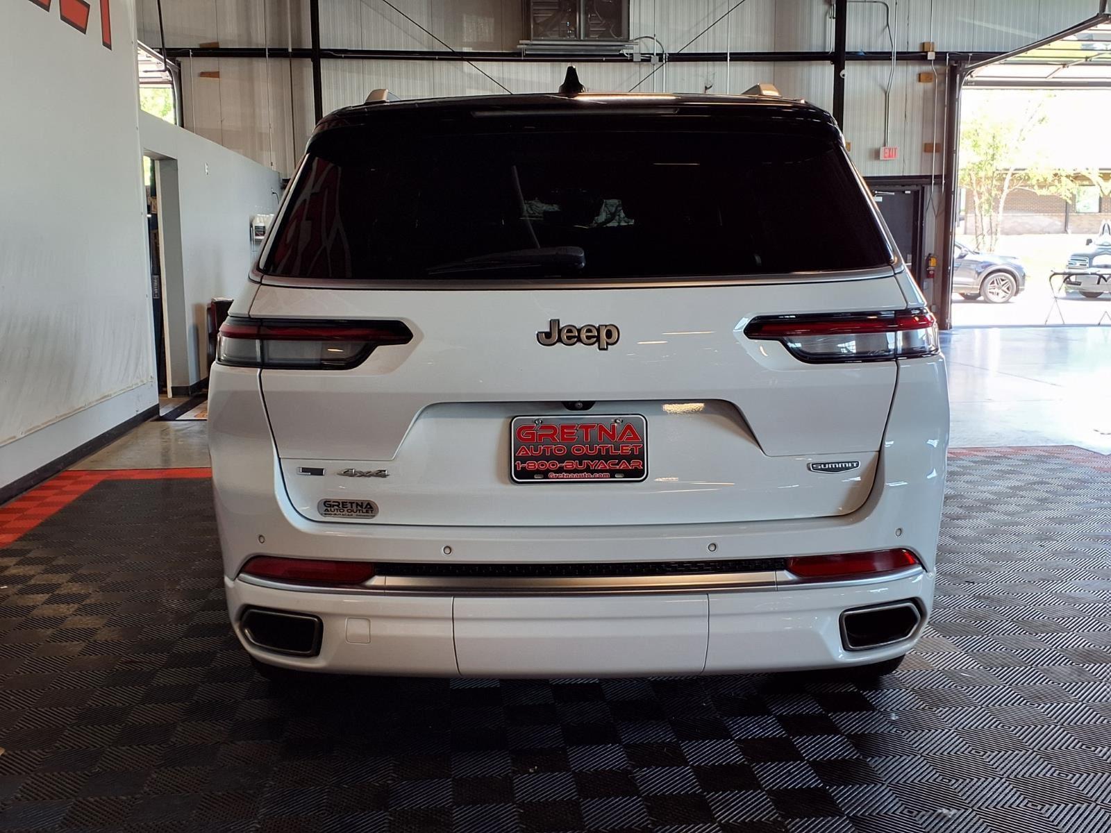 2022 Jeep Grand Cherokee L Summit - Bright White Clearcoat exterior view 5