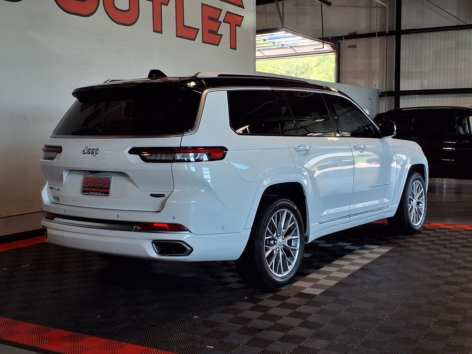 2022 Jeep Grand Cherokee L Summit - Bright White Clearcoat exterior view 8