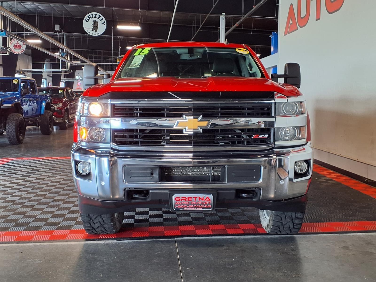 2015 Chevrolet Silverado 2500HD LTZ - Victory Red exterior view 2