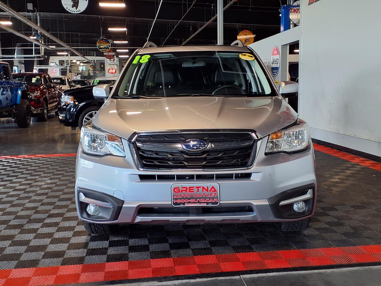 2018 Subaru Forester Limited - Ice Silver Metallic exterior view 2