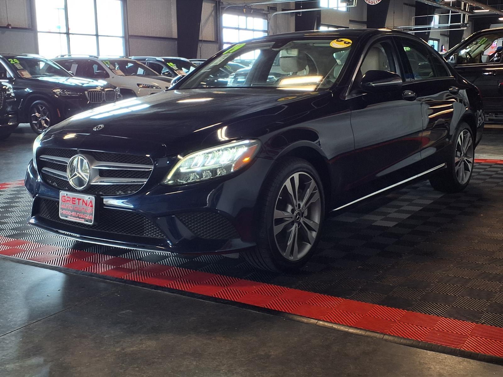 2019 Mercedes-Benz C-Class C 300 - Lunar Blue Metallic exterior view 3