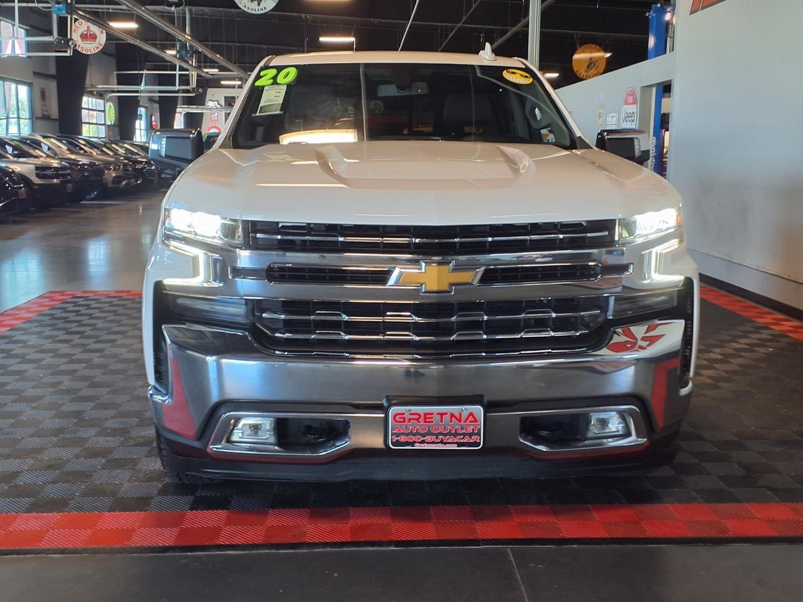 2020 Chevrolet Silverado 1500 LTZ - Summit White exterior view 2