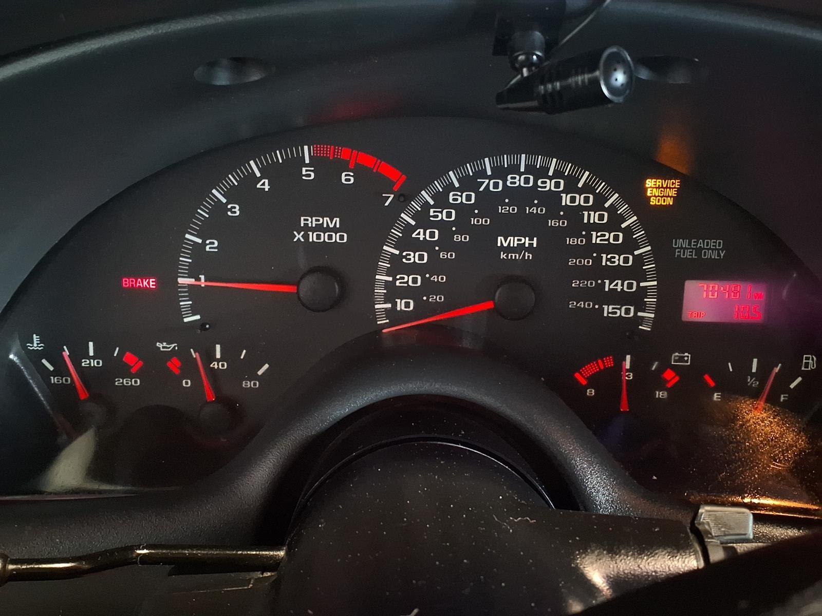 1997 Chevrolet Camaro Z28 - Bright Red exterior view 18