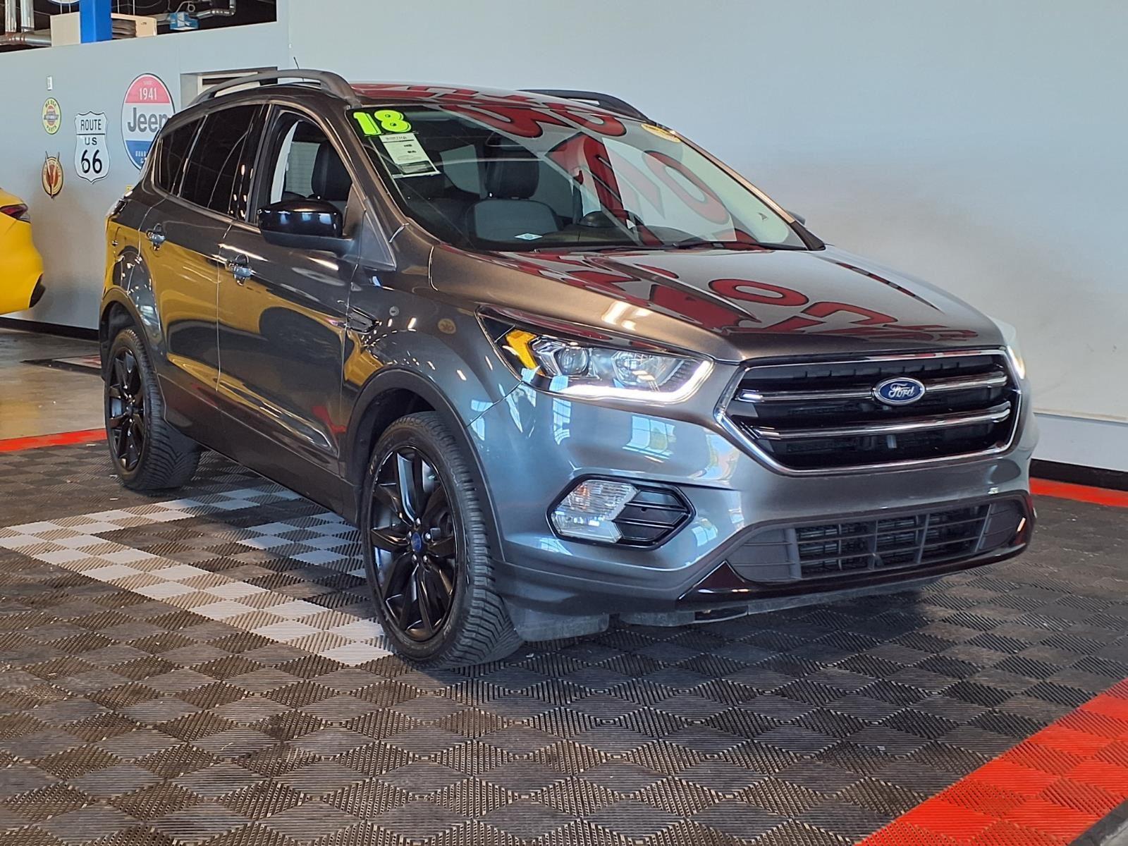 2018 FORD ESCAPE - GRAY exterior view 2