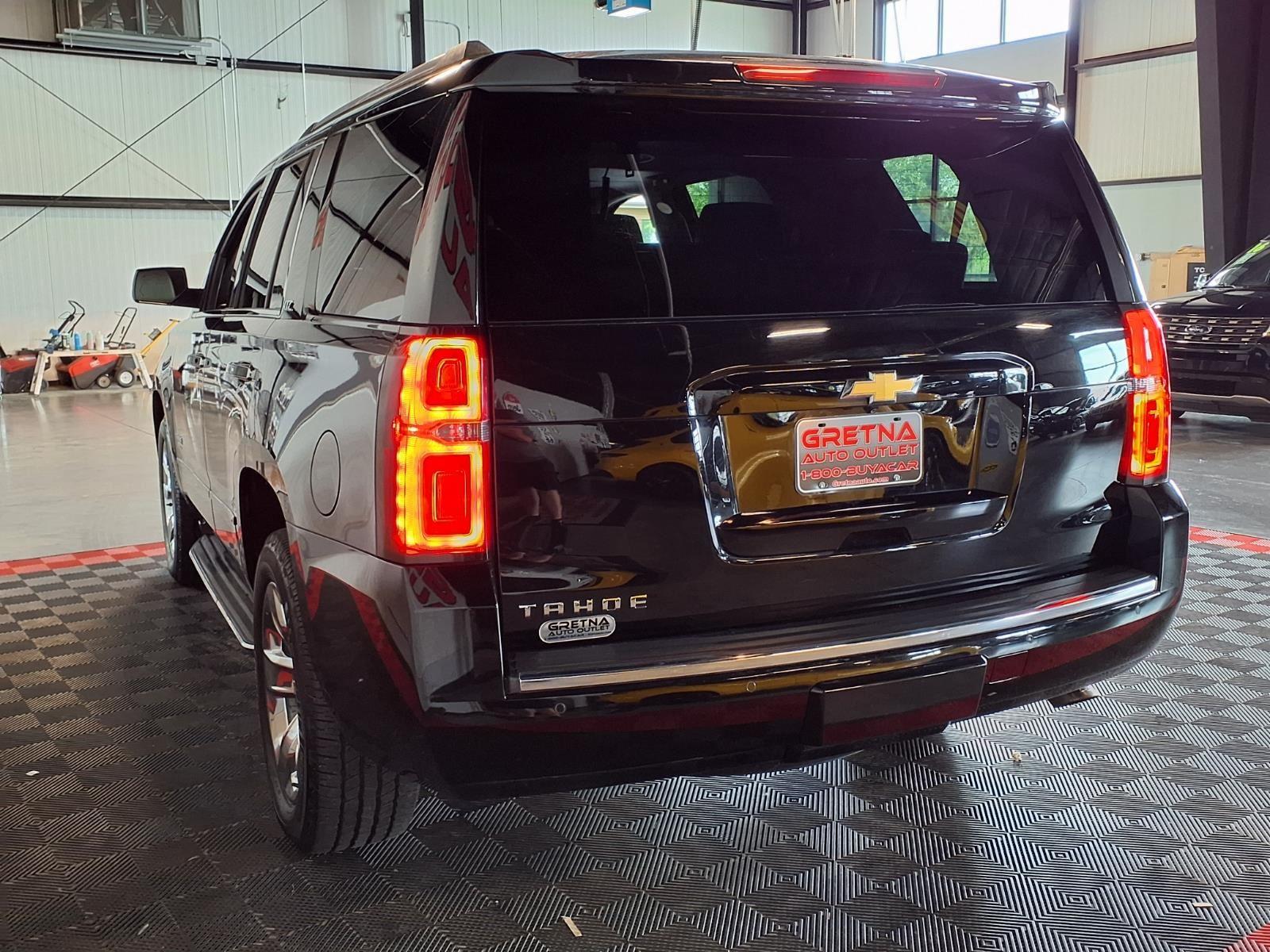 2015 Chevrolet Tahoe LTZ - Black exterior view 5