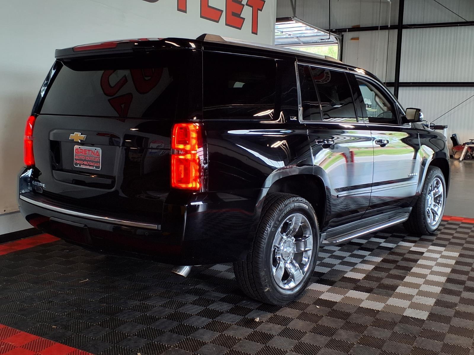 2015 Chevrolet Tahoe LTZ - Black exterior view 9