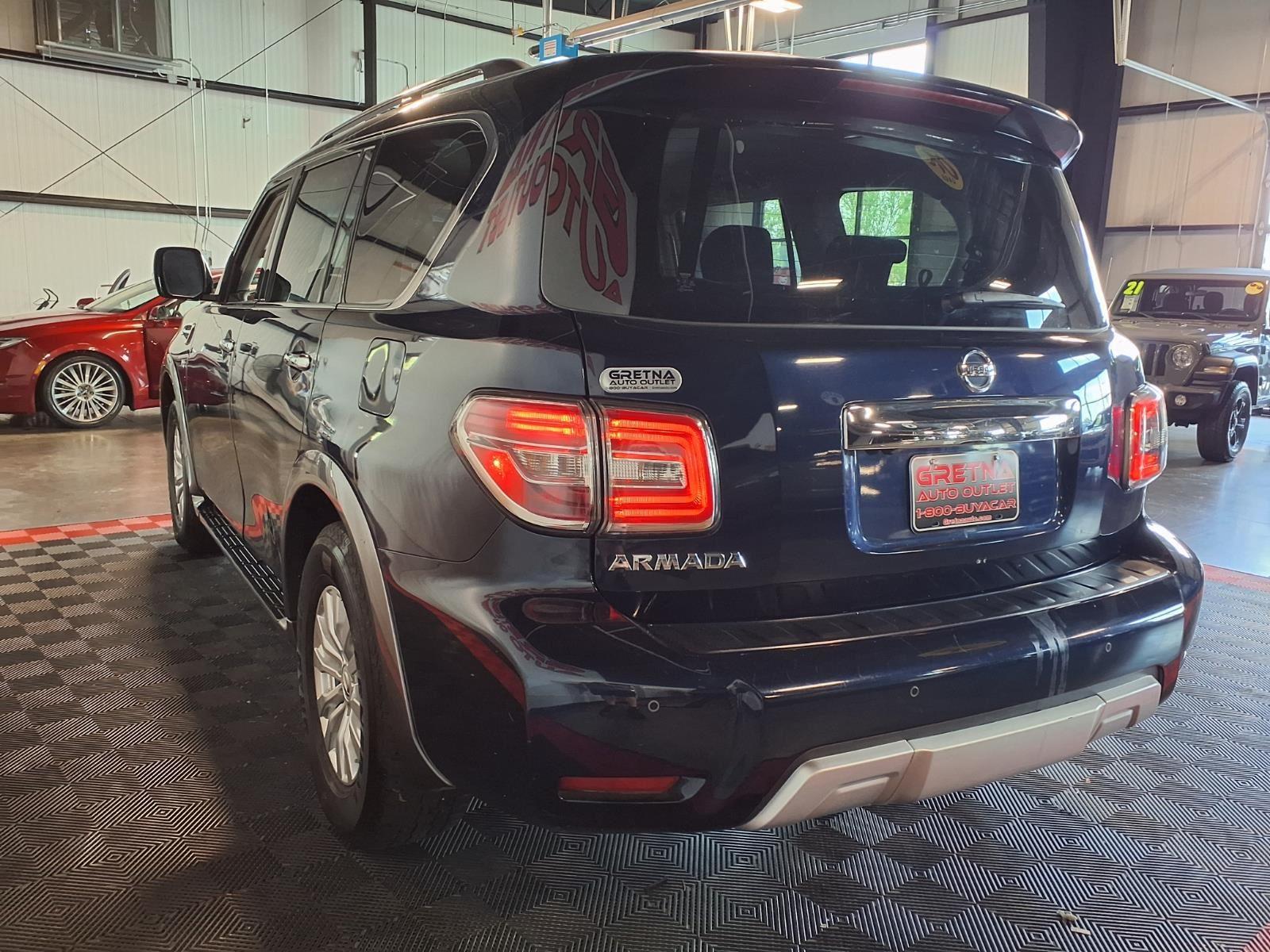 2017 Nissan Armada SV - Hermosa Blue exterior view 5