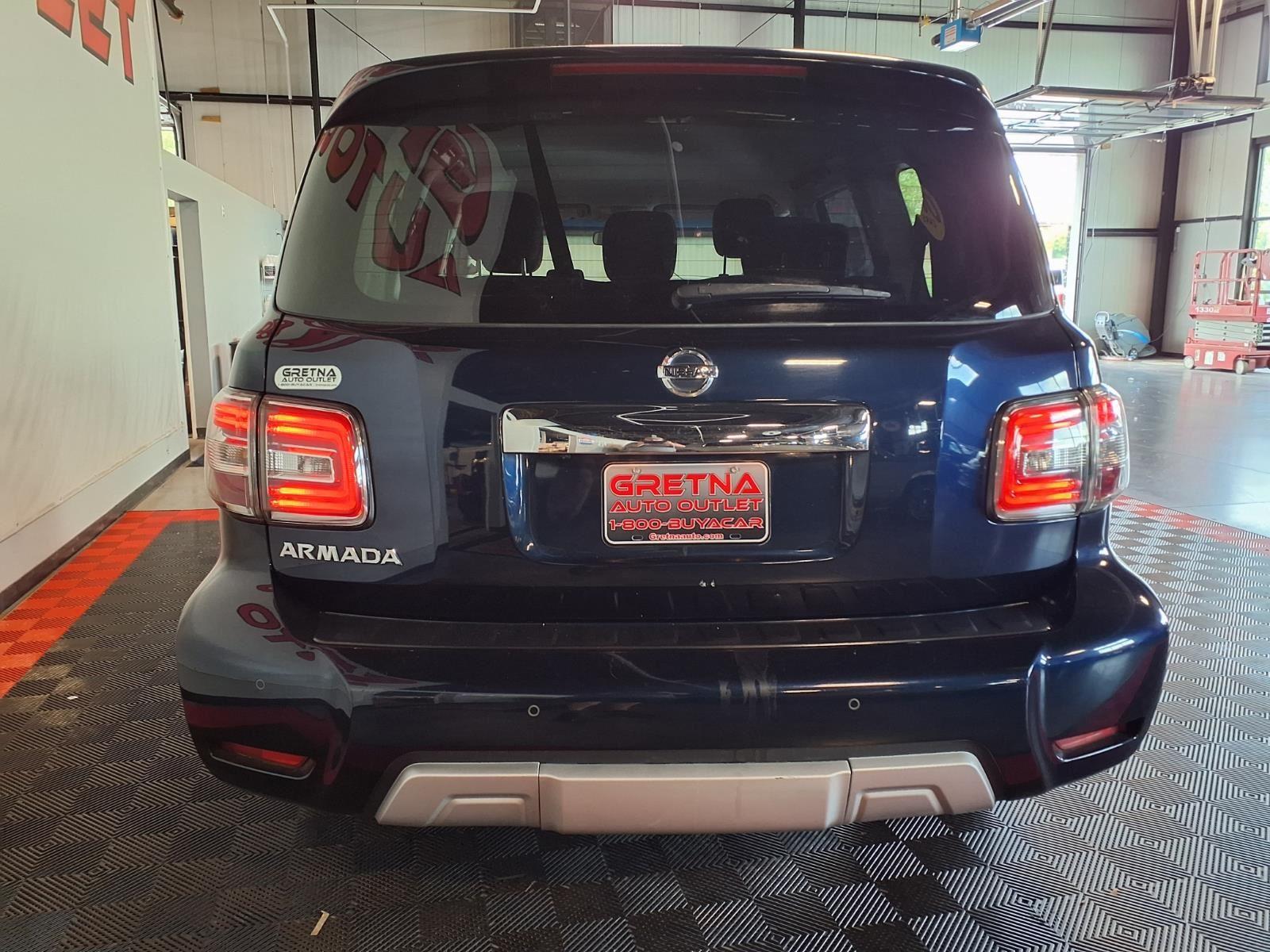 2017 Nissan Armada SV - Hermosa Blue exterior view 6