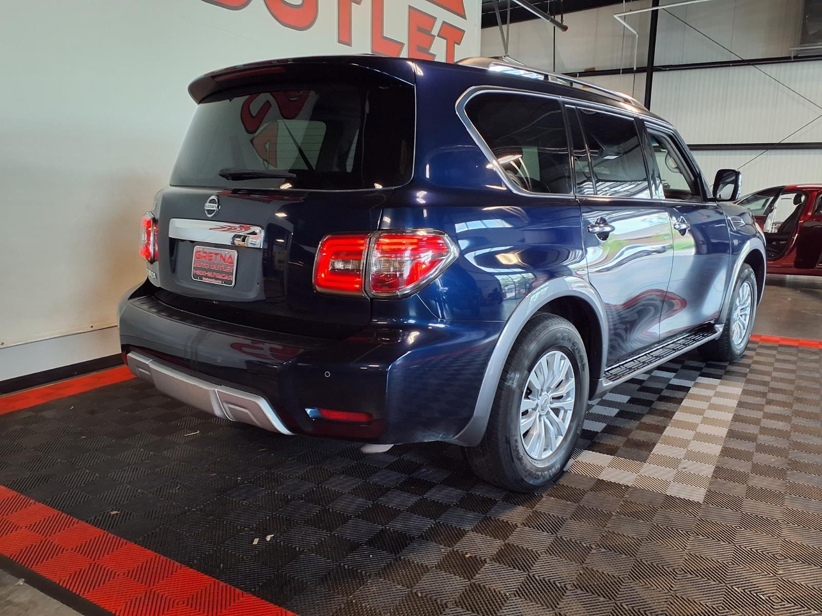 2017 Nissan Armada SV - Hermosa Blue exterior view 8