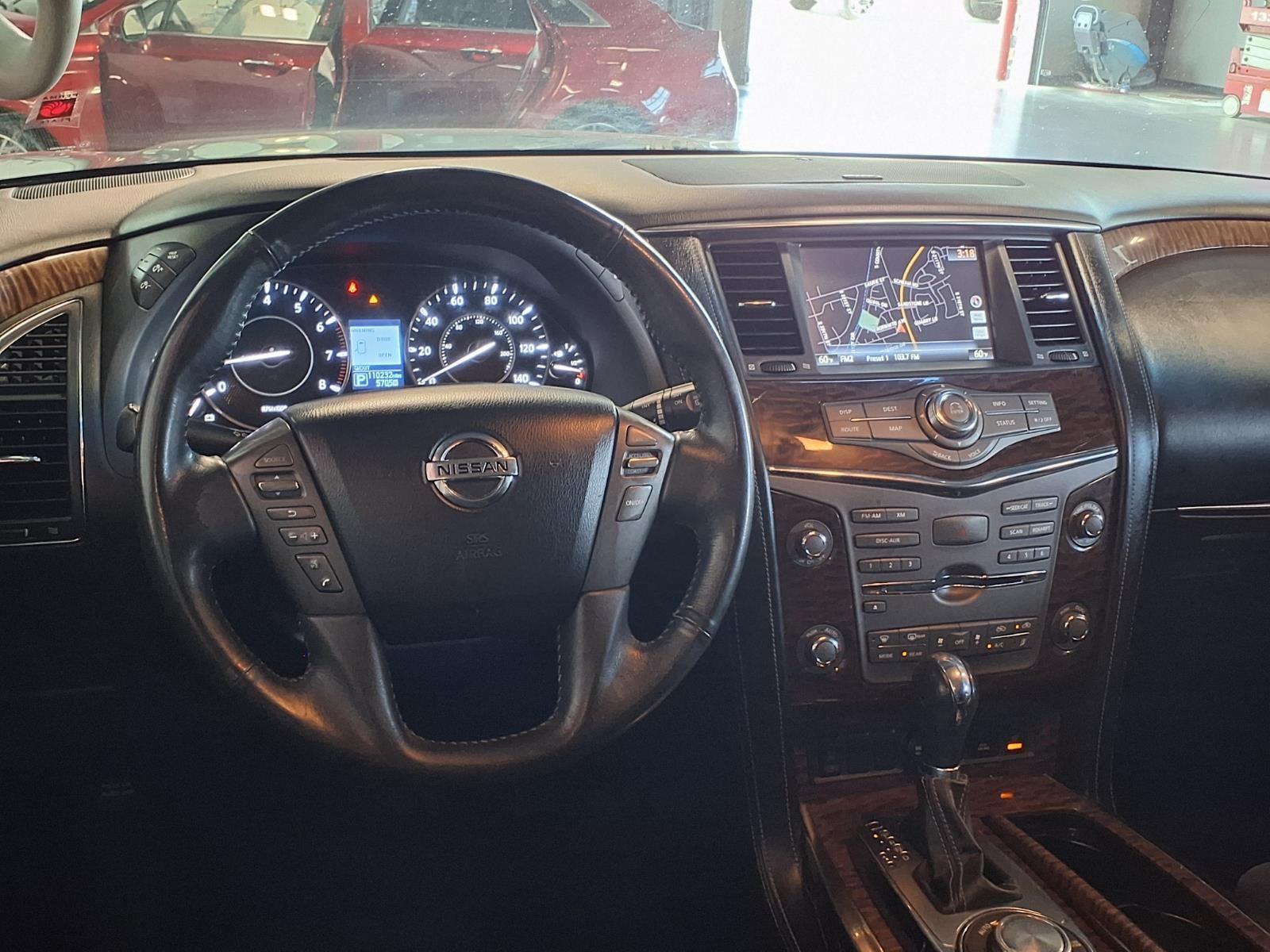 2017 Nissan Armada SV - Hermosa Blue exterior view 17