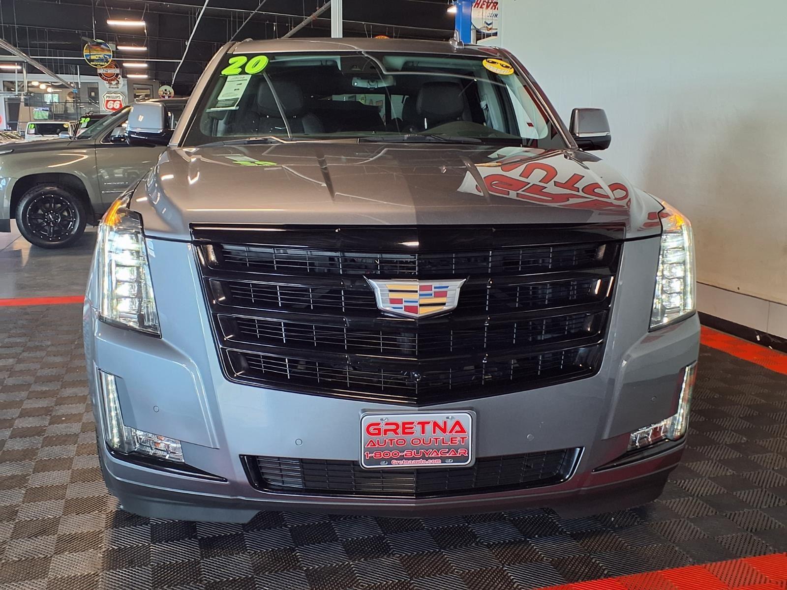2020 Cadillac Escalade Luxury - Satin Steel Metallic exterior view 3