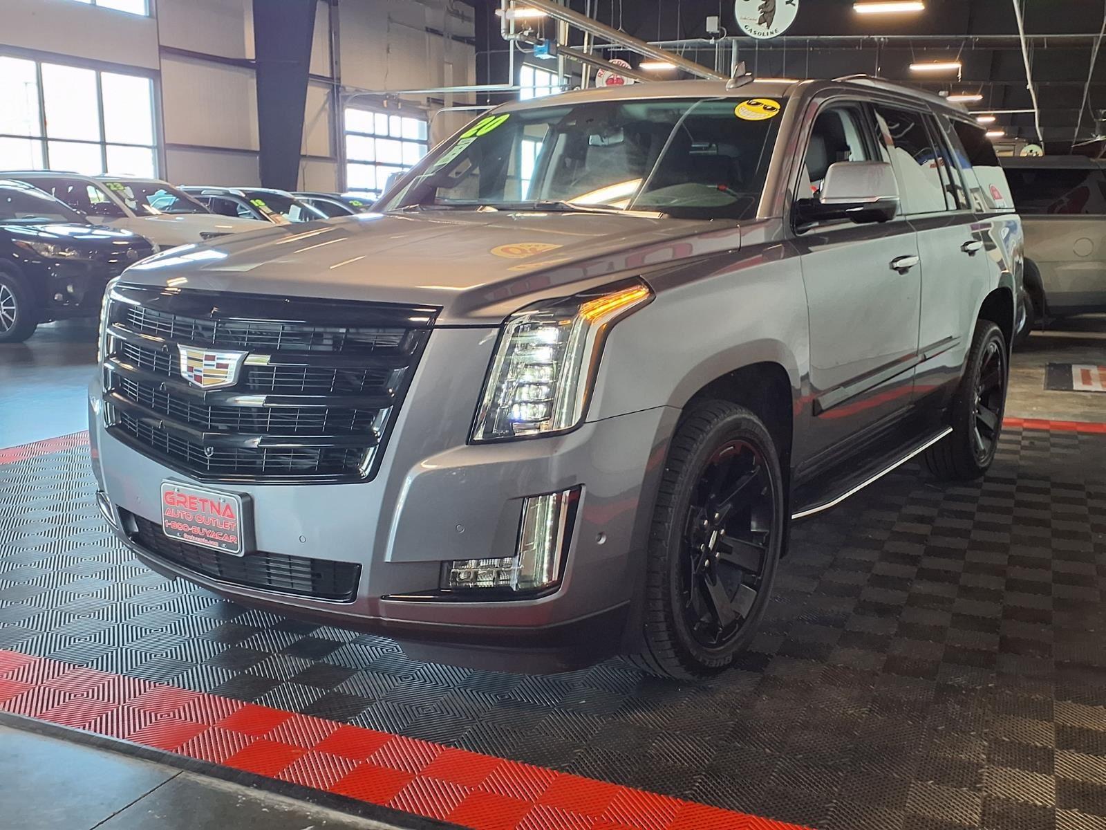 2020 Cadillac Escalade Luxury - Satin Steel Metallic exterior view 4