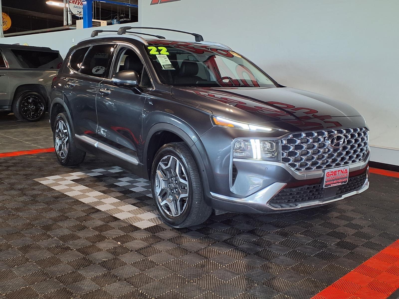 2022 Hyundai Santa Fe Limited - Portofino Gray exterior view 2