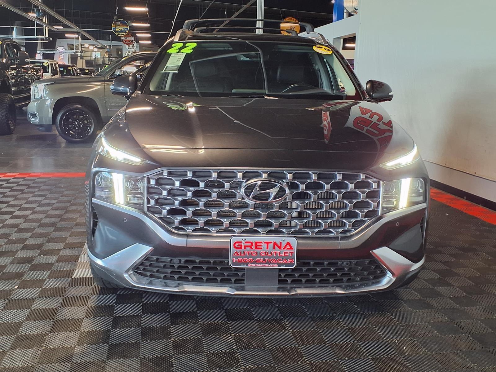 2022 Hyundai Santa Fe Limited - Portofino Gray exterior view 3