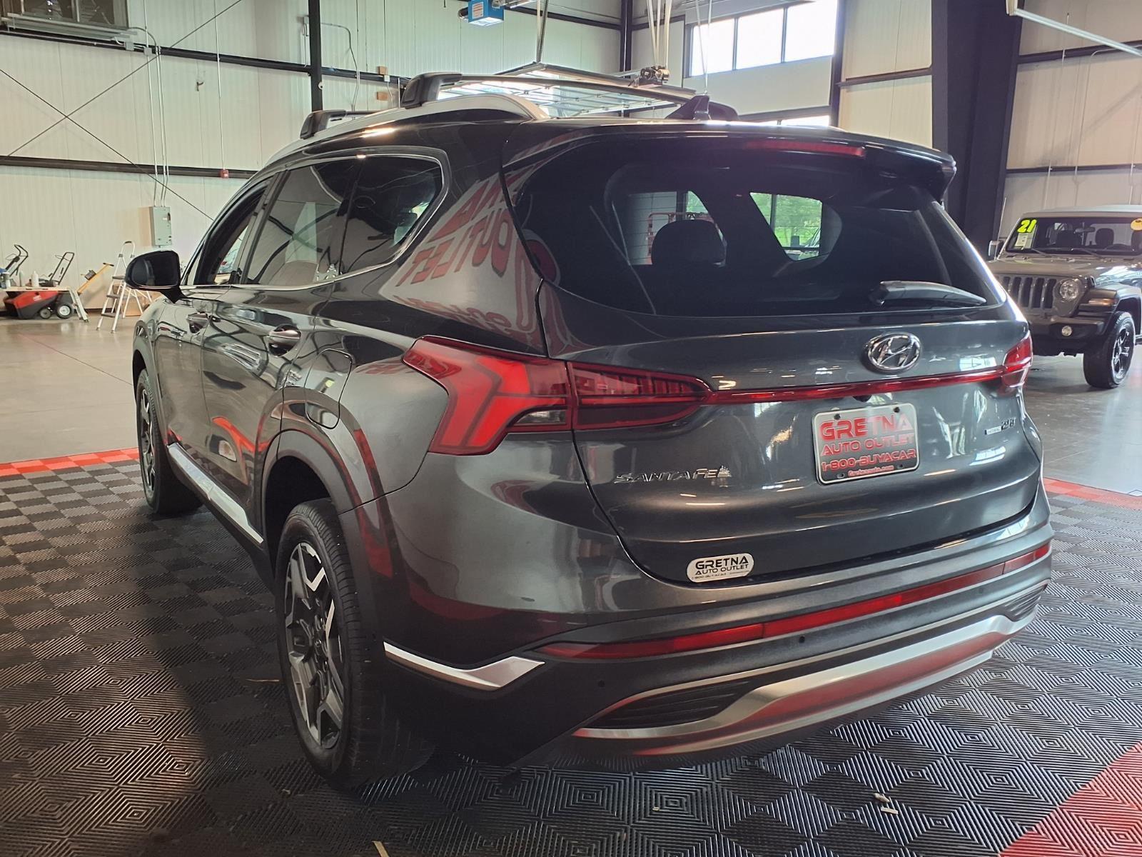 2022 Hyundai Santa Fe Limited - Portofino Gray exterior view 5