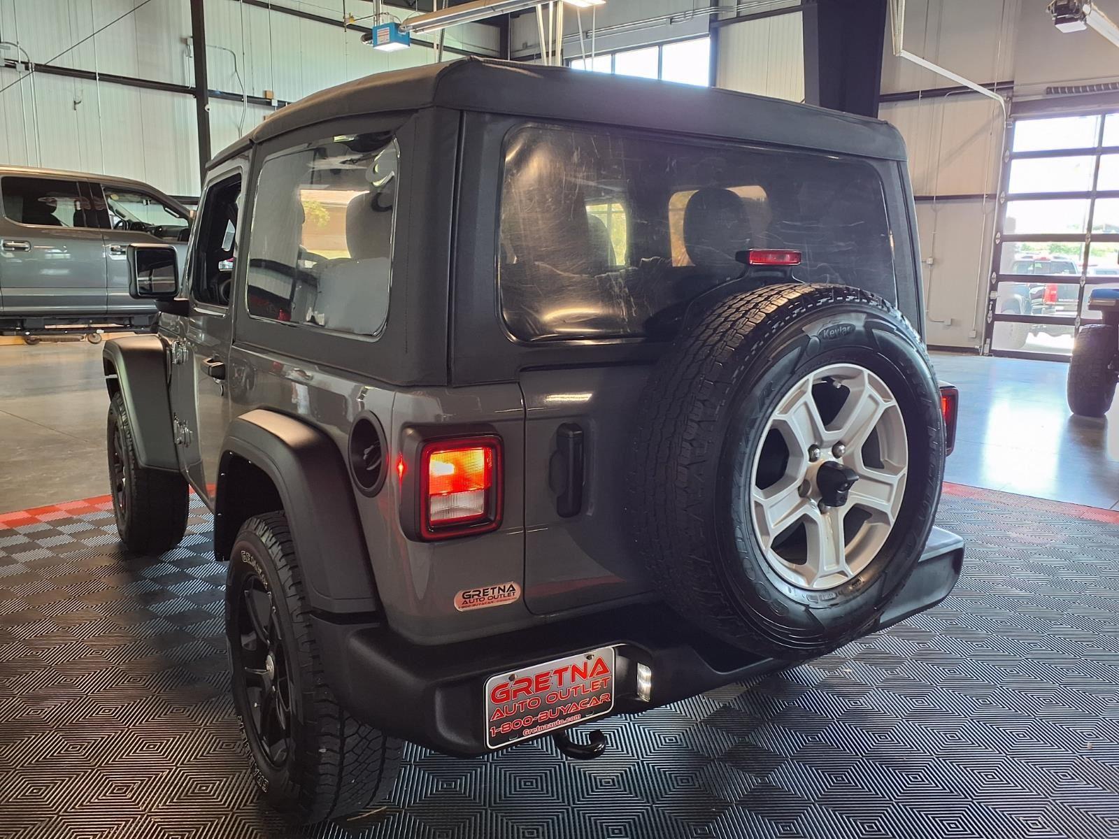 2021 Jeep Wrangler Sport S - Sting-Grey exterior view 5