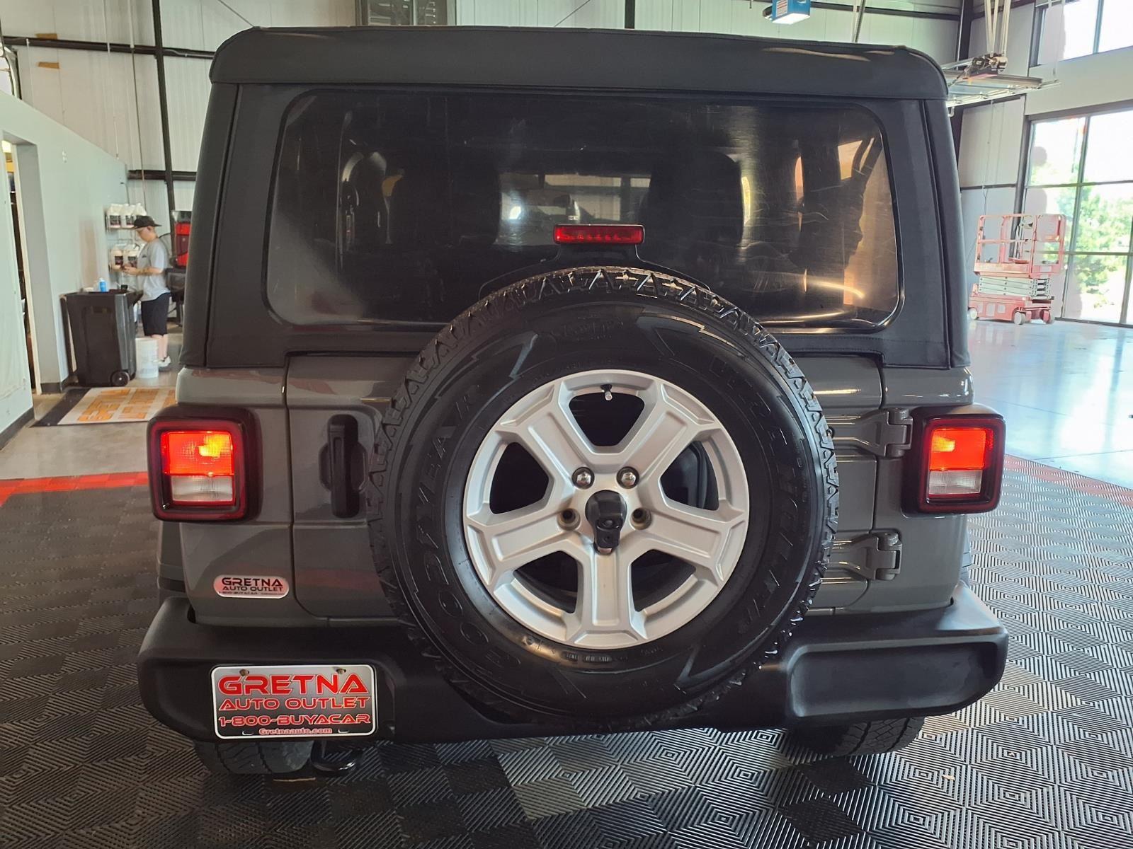 2021 Jeep Wrangler Sport S - Sting-Grey exterior view 6