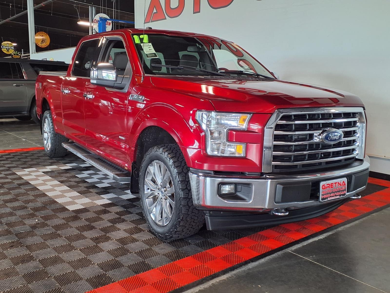 2017 FORD F-150 - RED exterior view 2