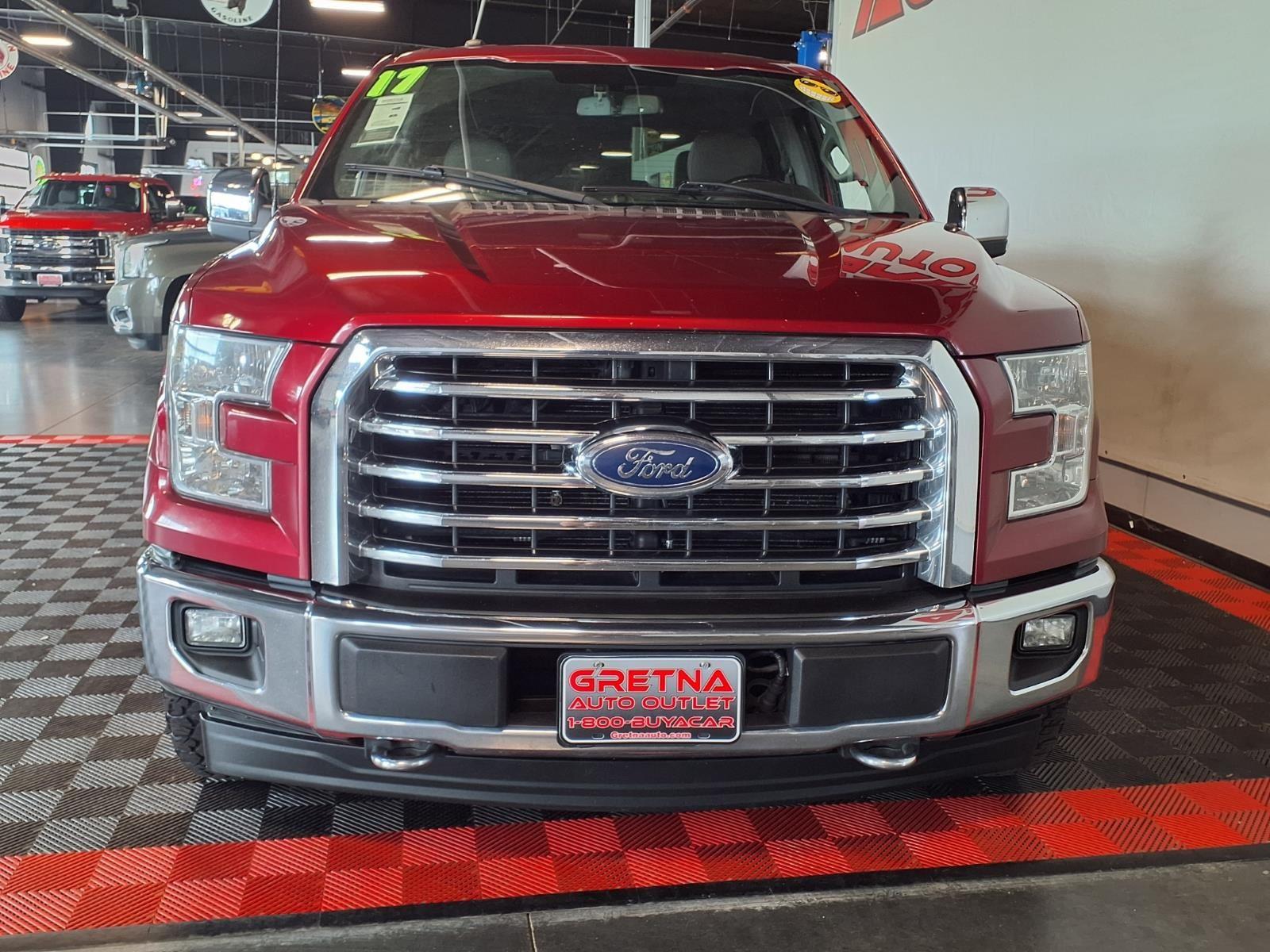 2017 FORD F-150 - RED exterior view 3