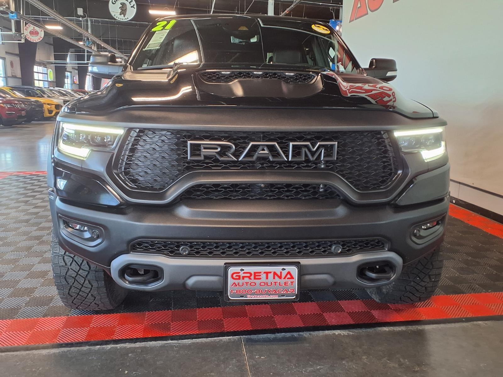 2021 Ram 1500 TRX - Diamond Black Crystal Pearlcoat exterior view 3