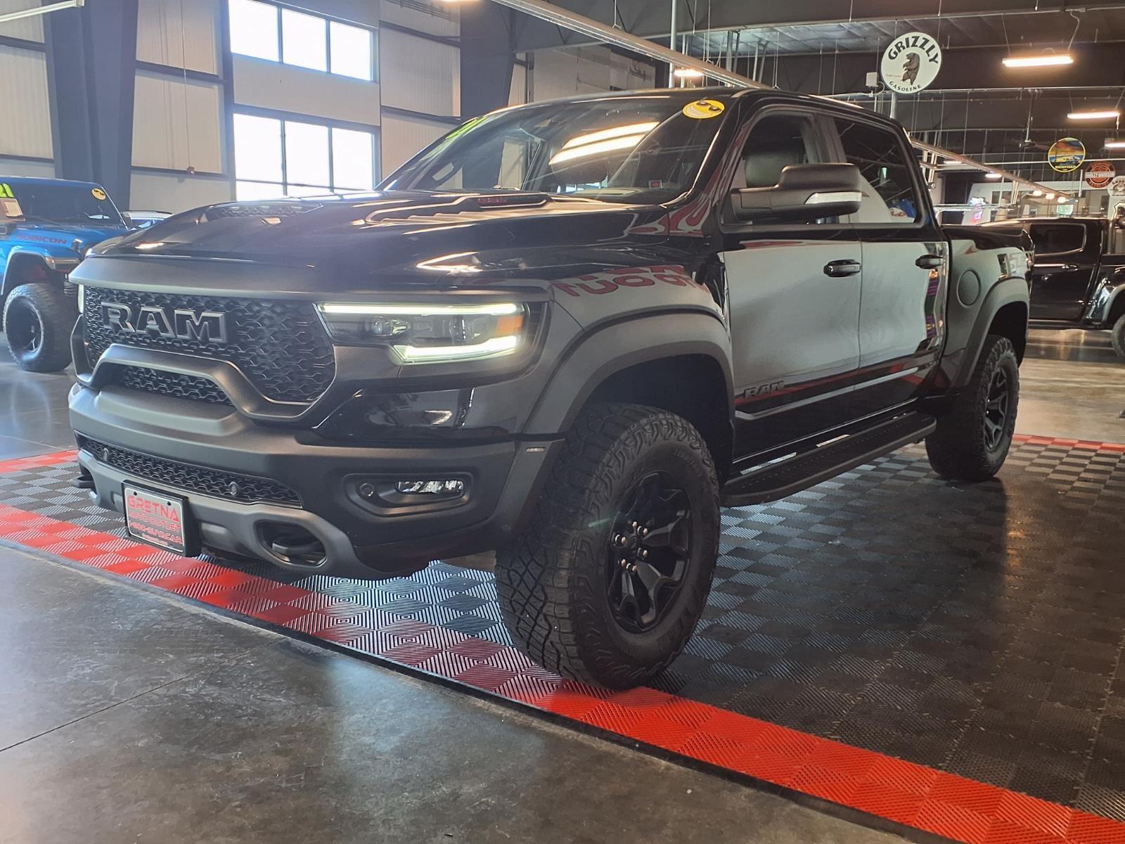 2021 Ram 1500 TRX - Diamond Black Crystal Pearlcoat exterior view 4