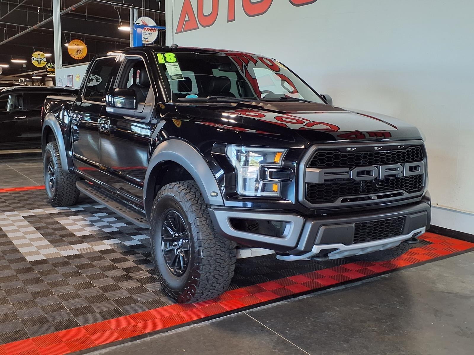 2018 Ford F-150 Raptor - Shadow Black exterior view 2