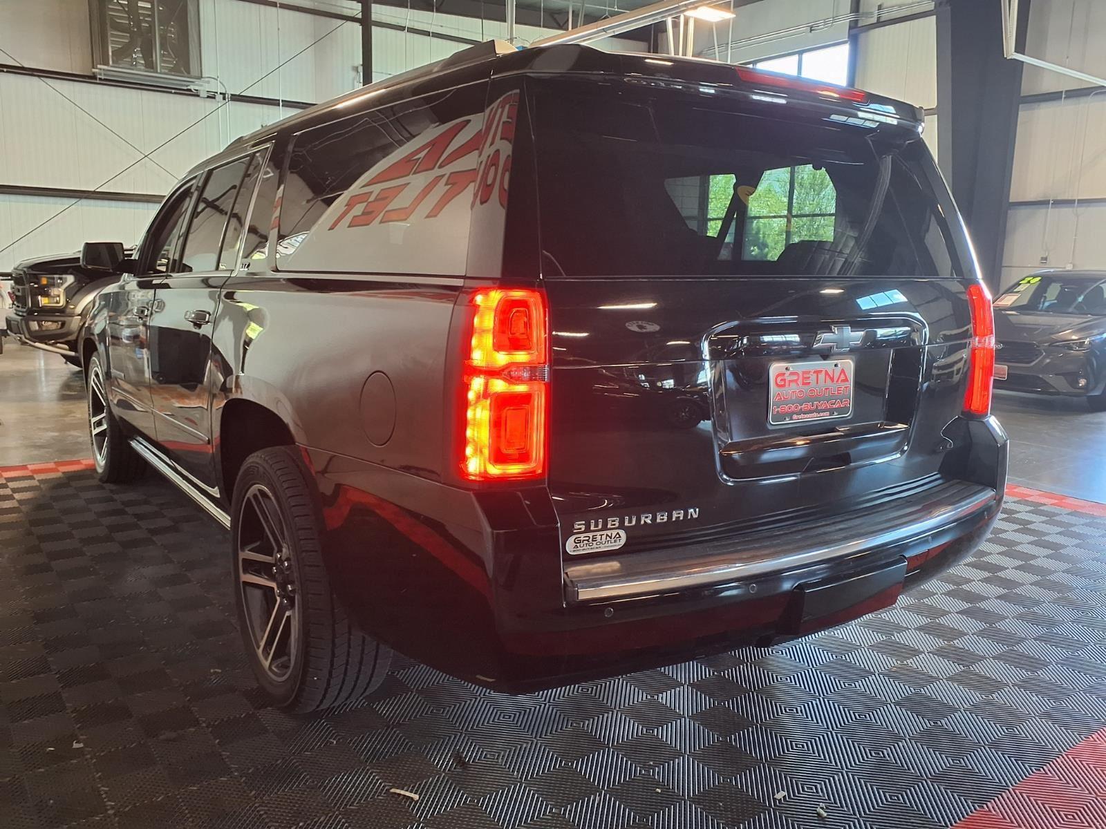 2016 Chevrolet Suburban LTZ - Black exterior view 5