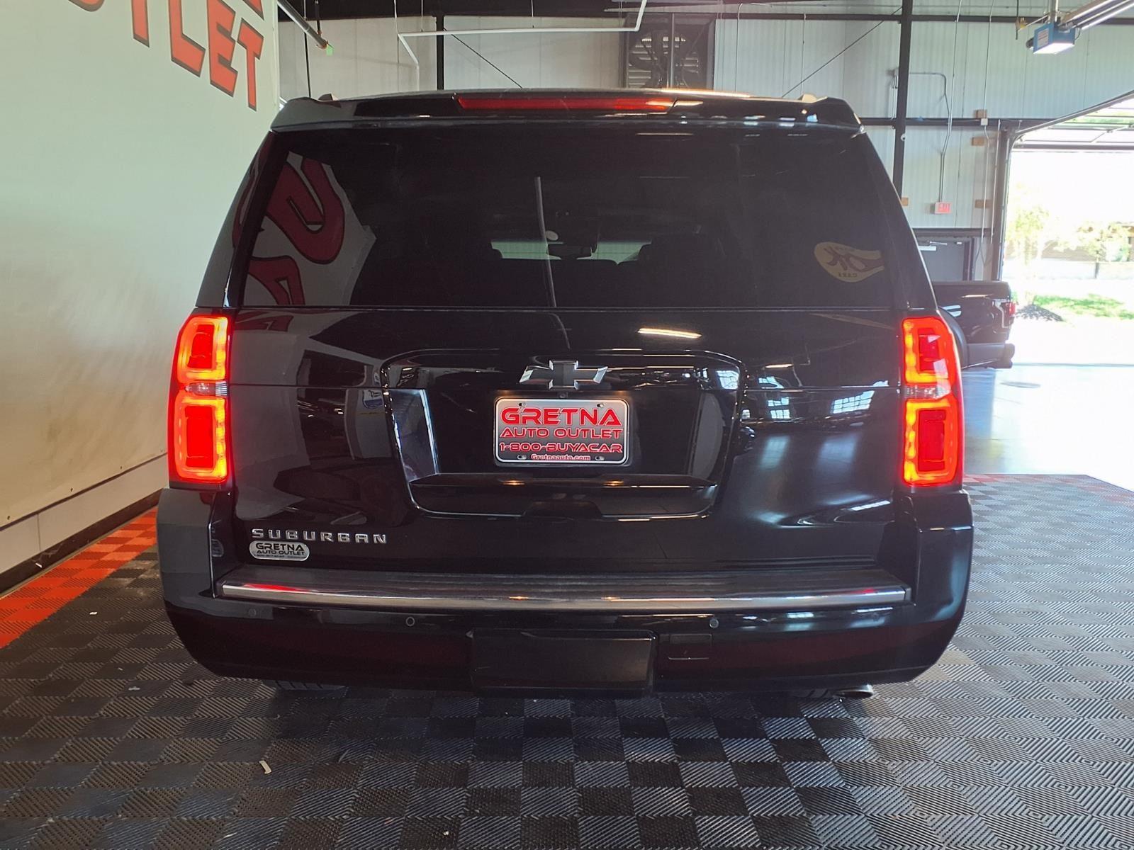 2016 Chevrolet Suburban LTZ - Black exterior view 6