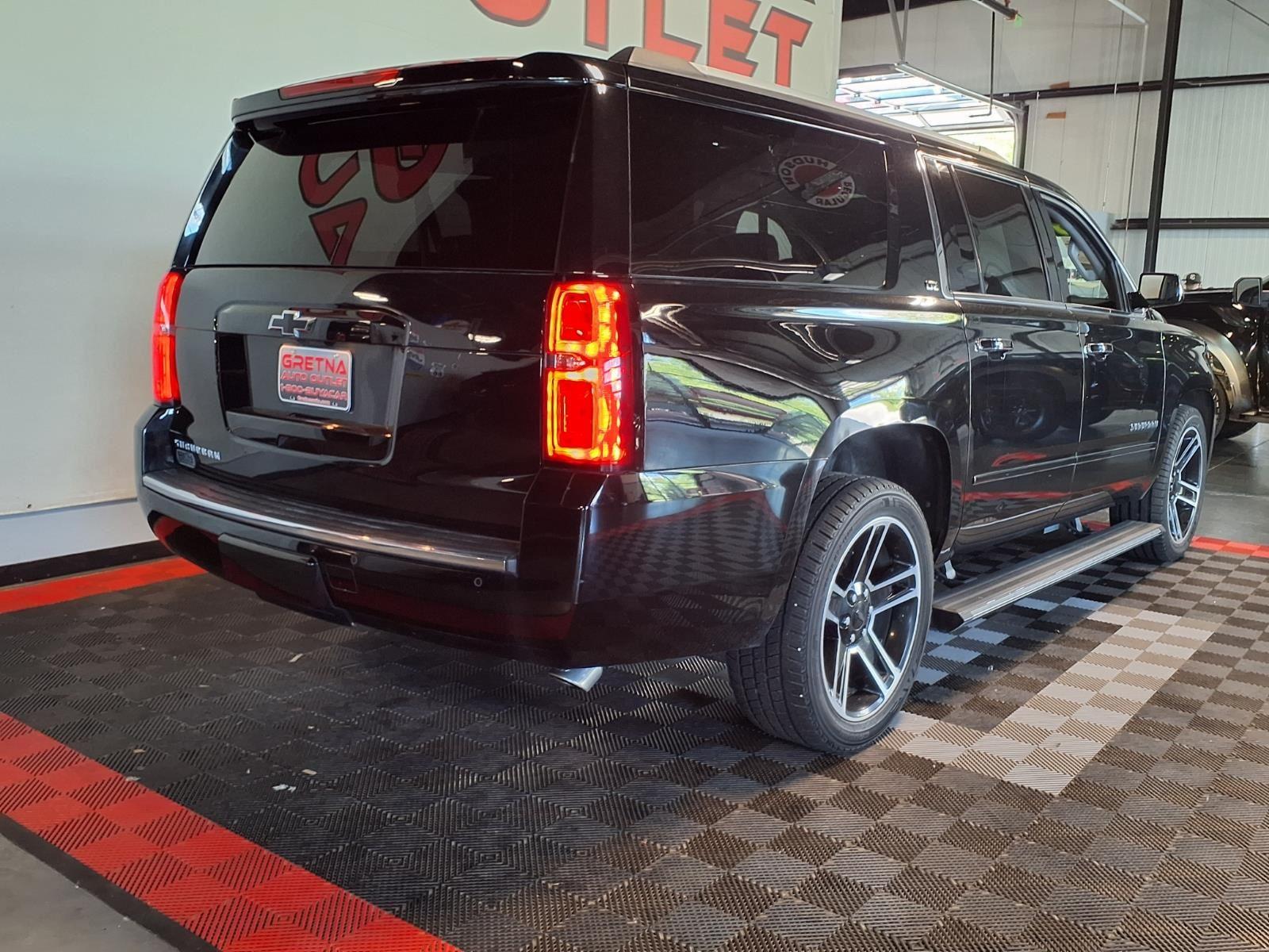 2016 Chevrolet Suburban LTZ - Black exterior view 9