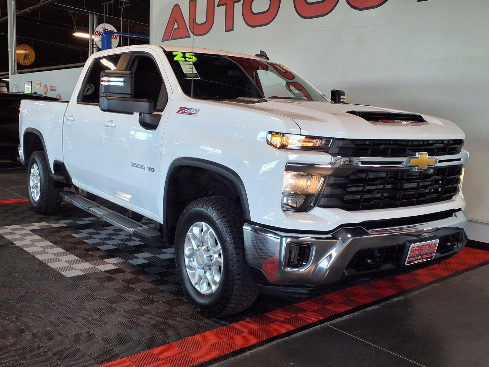 2025 Chevrolet Silverado 2500HD LT - Summit White exterior view 2