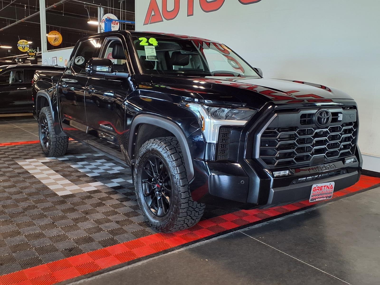 2024 Toyota Tundra Limited - Midnight Black Metallic exterior view 2