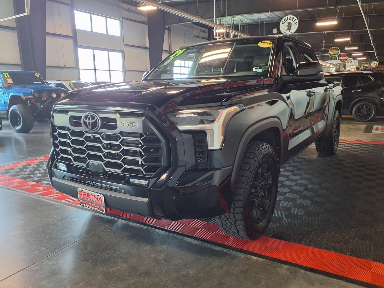 2024 Toyota Tundra Limited - Midnight Black Metallic exterior view 4