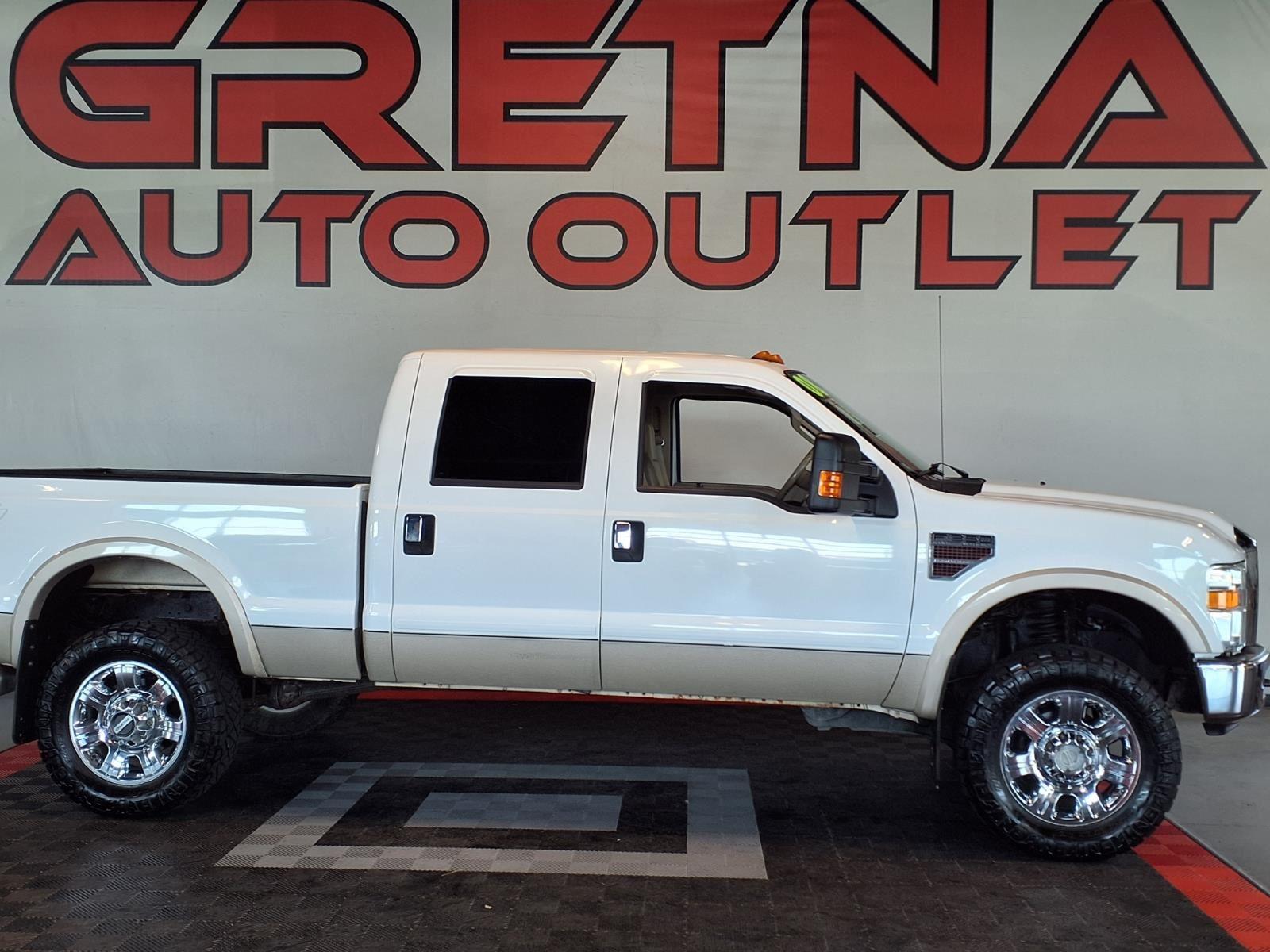 2008 FORD F-350 SUPER DUTY - WHITE exterior view 1