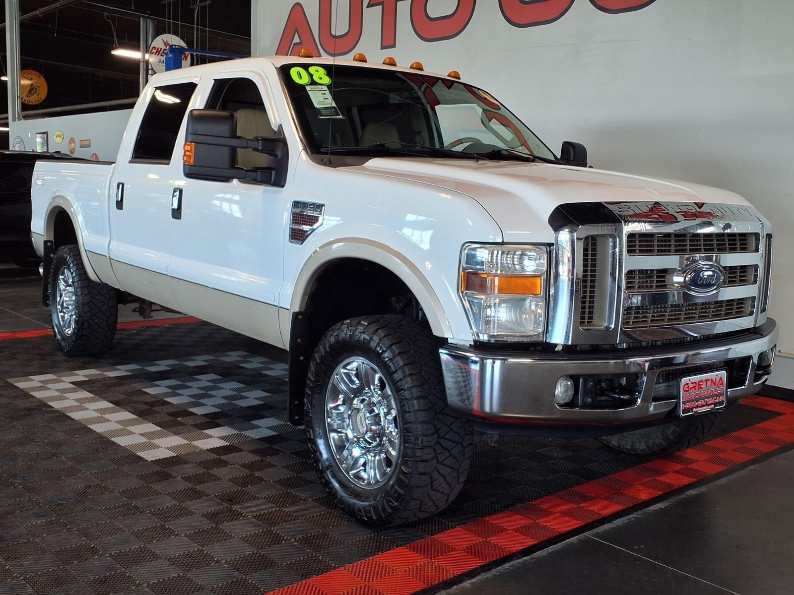 2008 FORD F-350 SUPER DUTY - WHITE exterior view 2