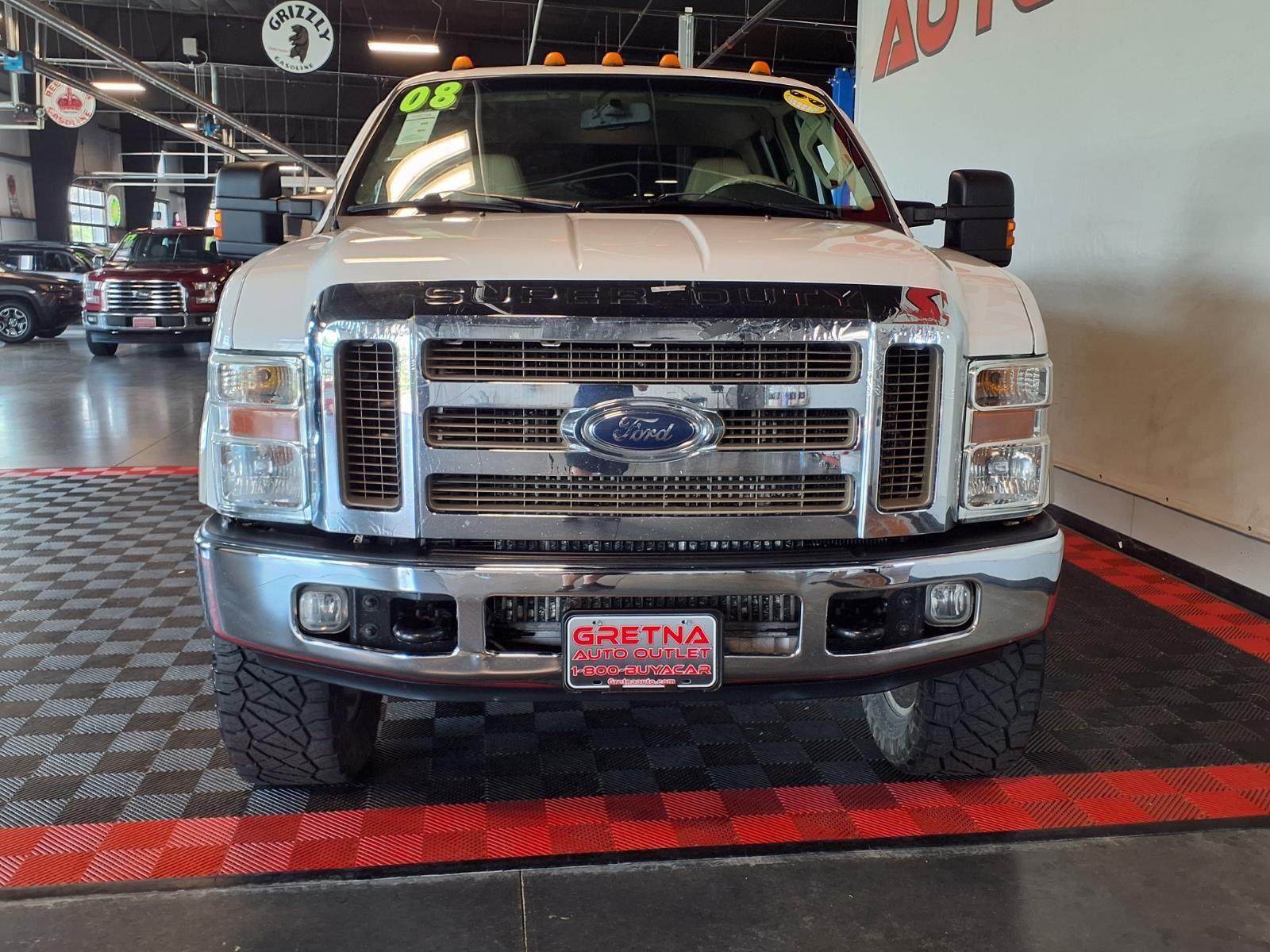 2008 FORD F-350 SUPER DUTY - WHITE exterior view 3