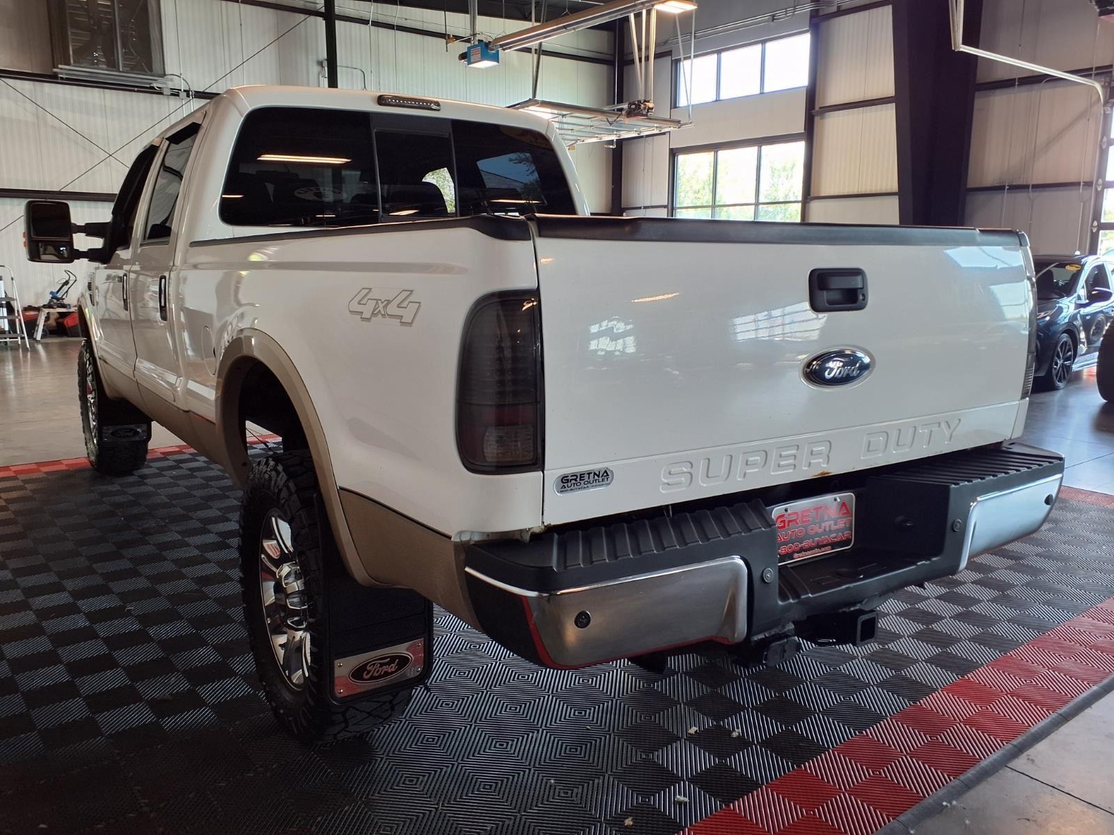 2008 FORD F-350 SUPER DUTY - WHITE exterior view 5