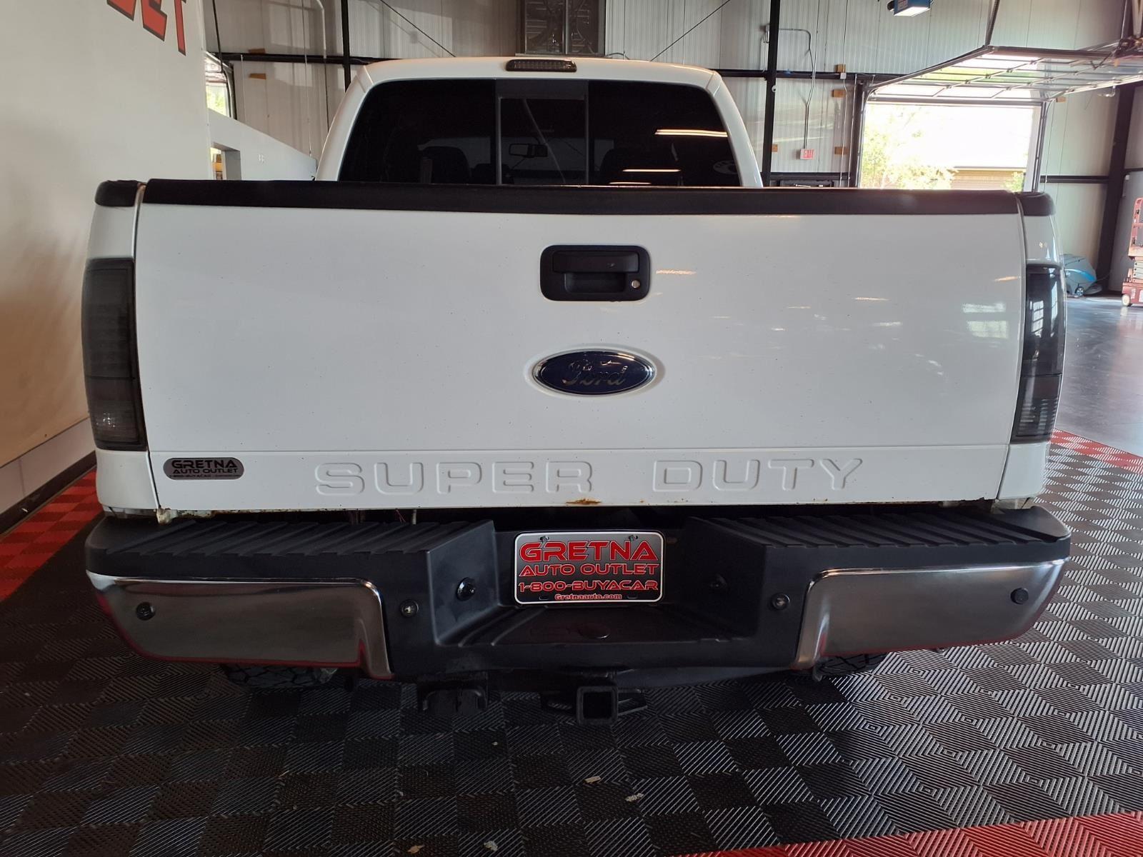 2008 FORD F-350 SUPER DUTY - WHITE exterior view 6