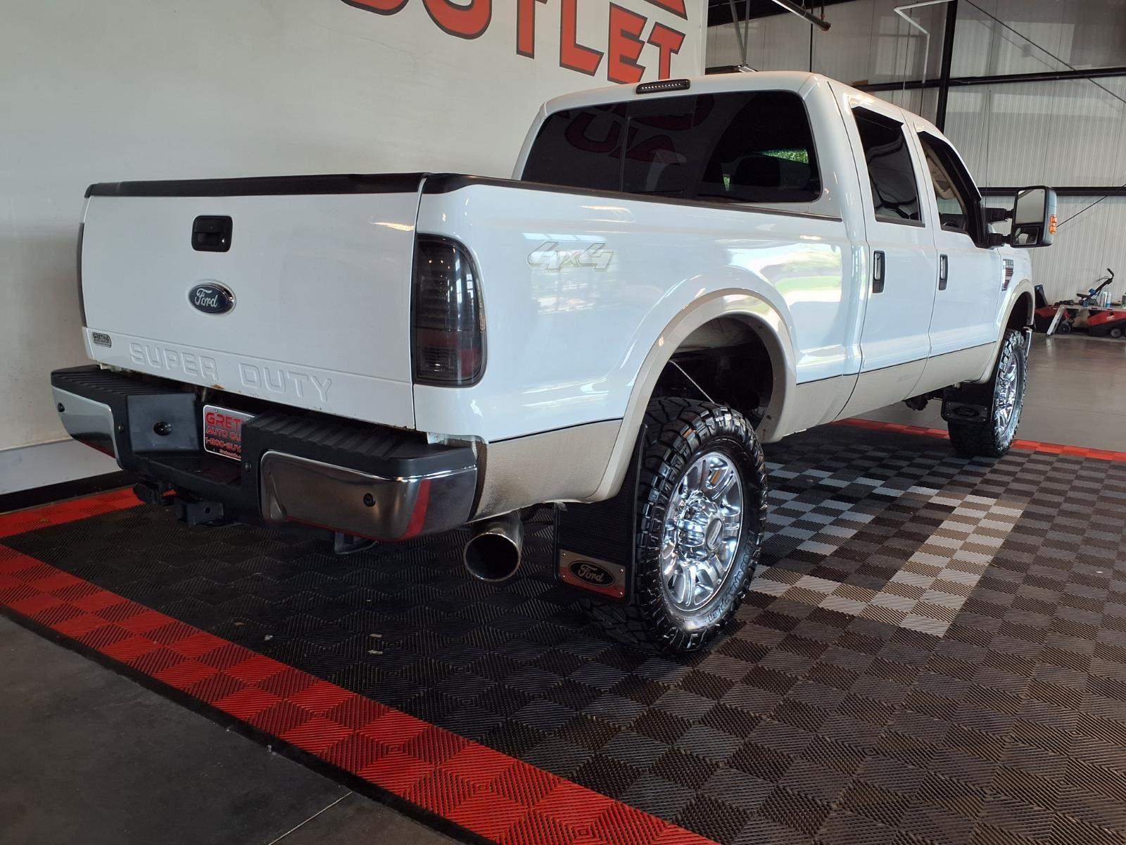 2008 FORD F-350 SUPER DUTY - WHITE exterior view 8