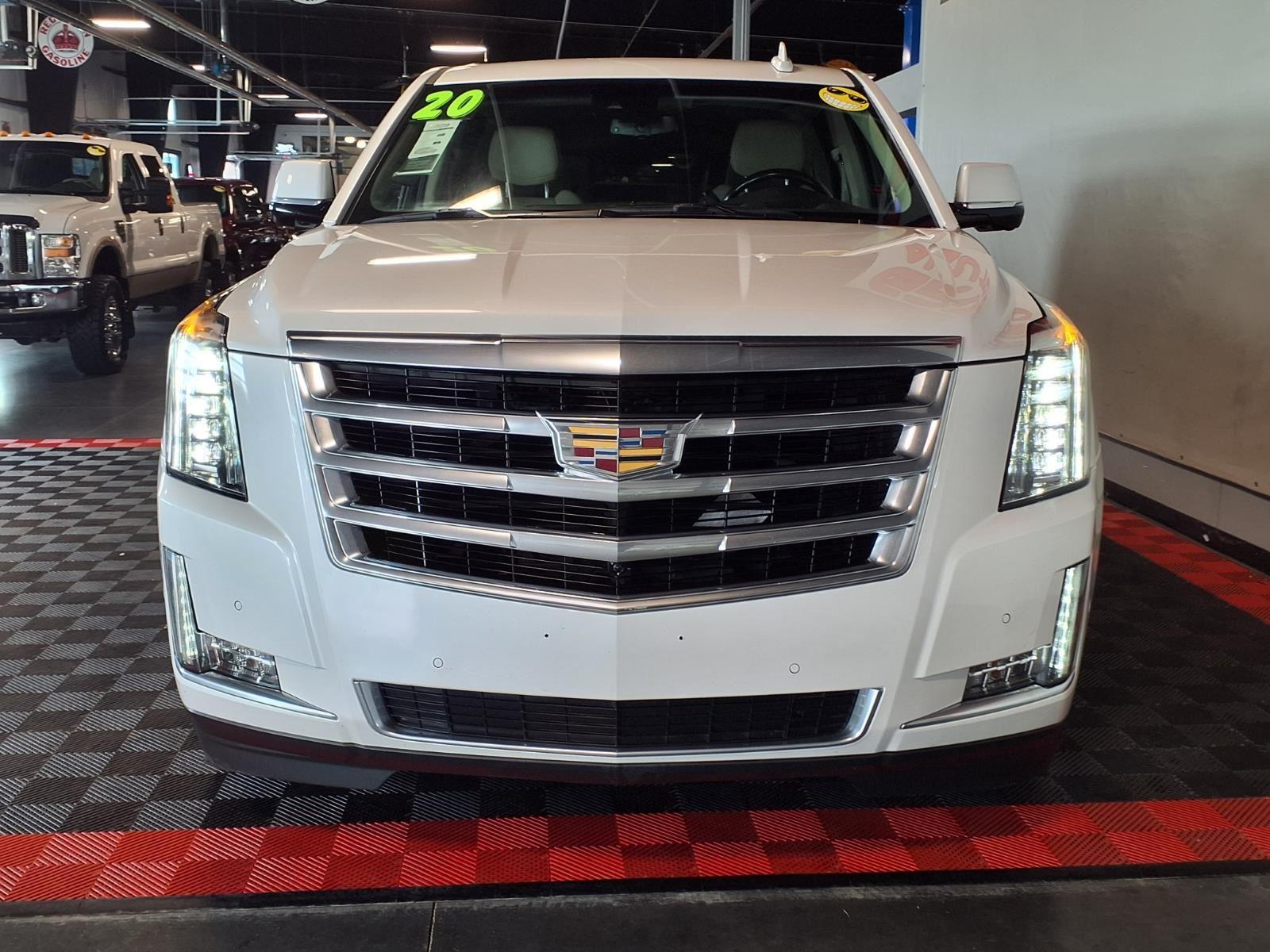 2020 Cadillac Escalade ESV Luxury - Crystal White Tricoat exterior view 3