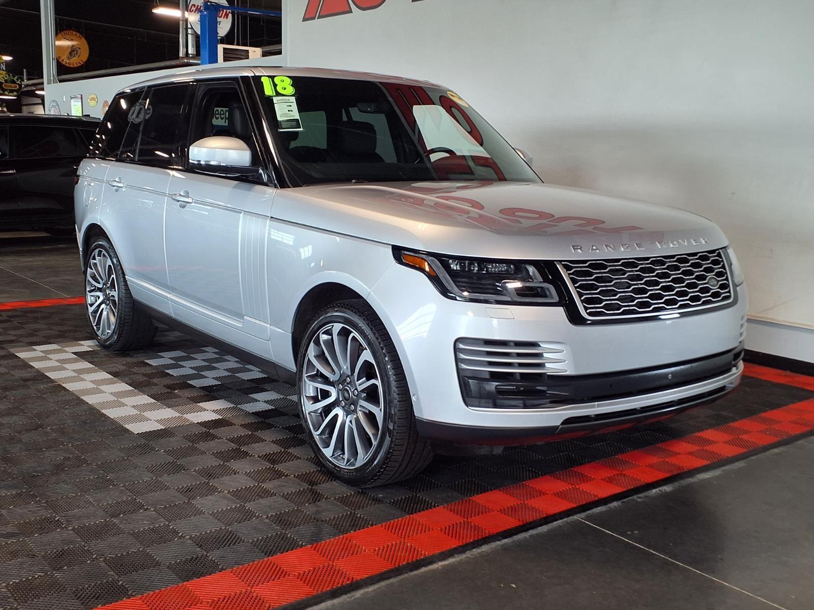 2018 Land Rover Range Rover HSE - Indus Silver Metallic exterior view 2
