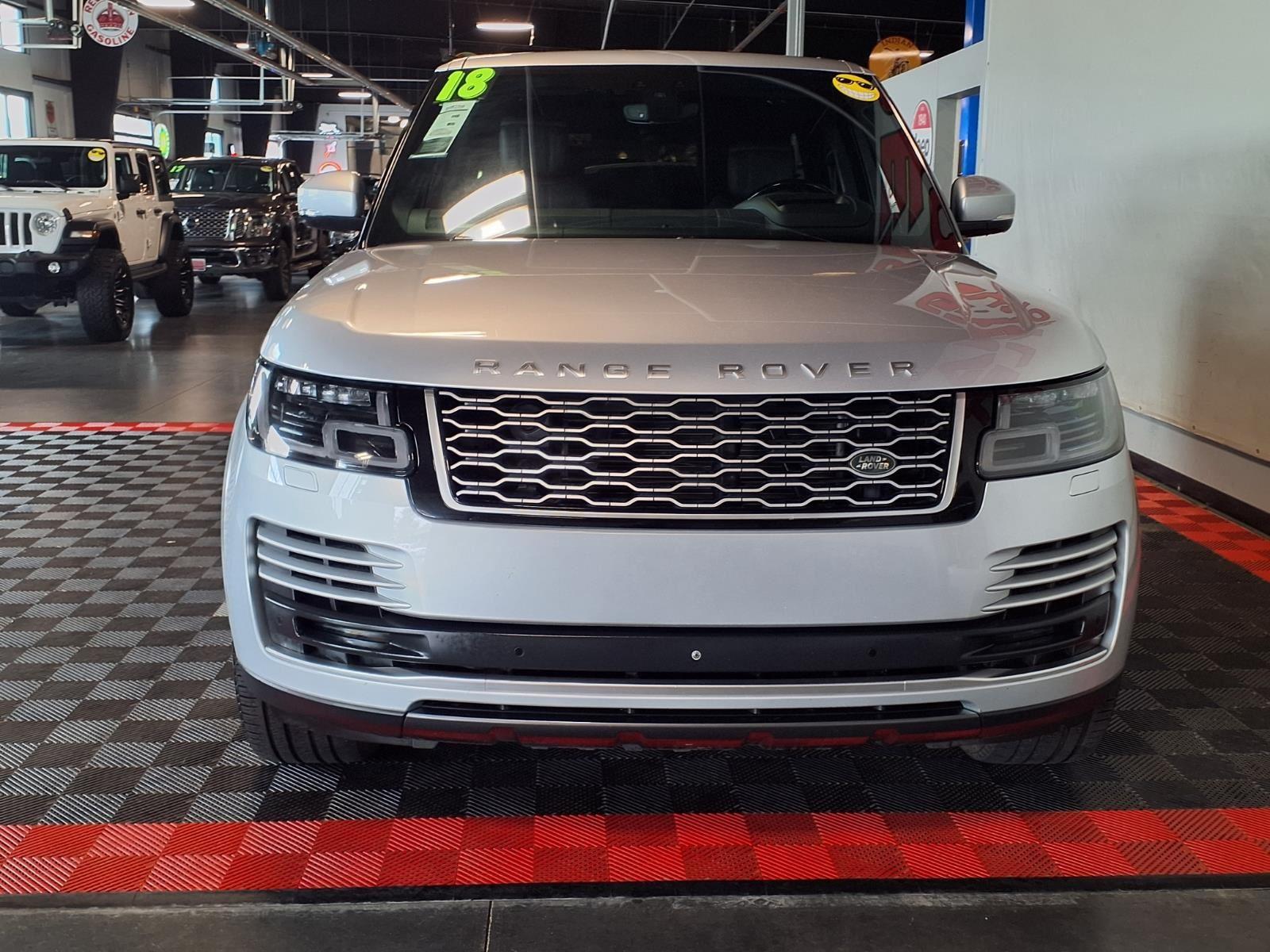 2018 Land Rover Range Rover HSE - Indus Silver Metallic exterior view 3