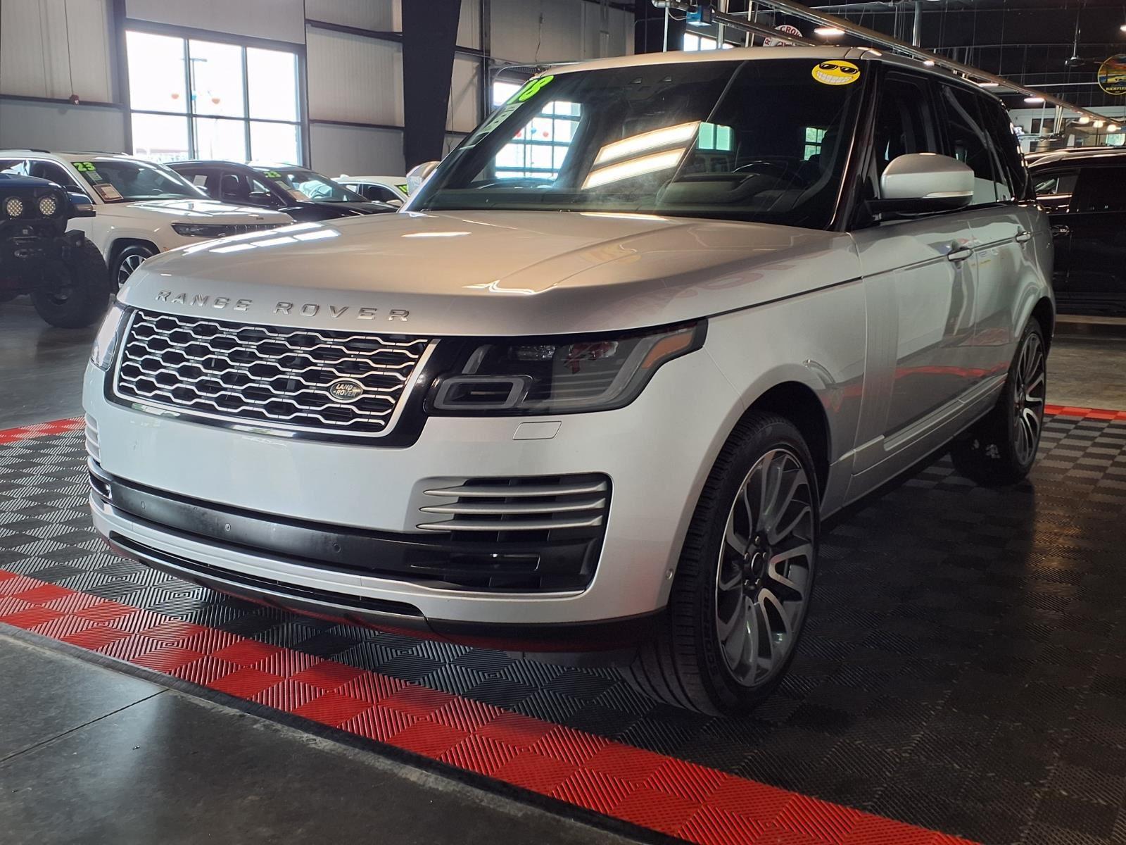 2018 Land Rover Range Rover HSE - Indus Silver Metallic exterior view 4