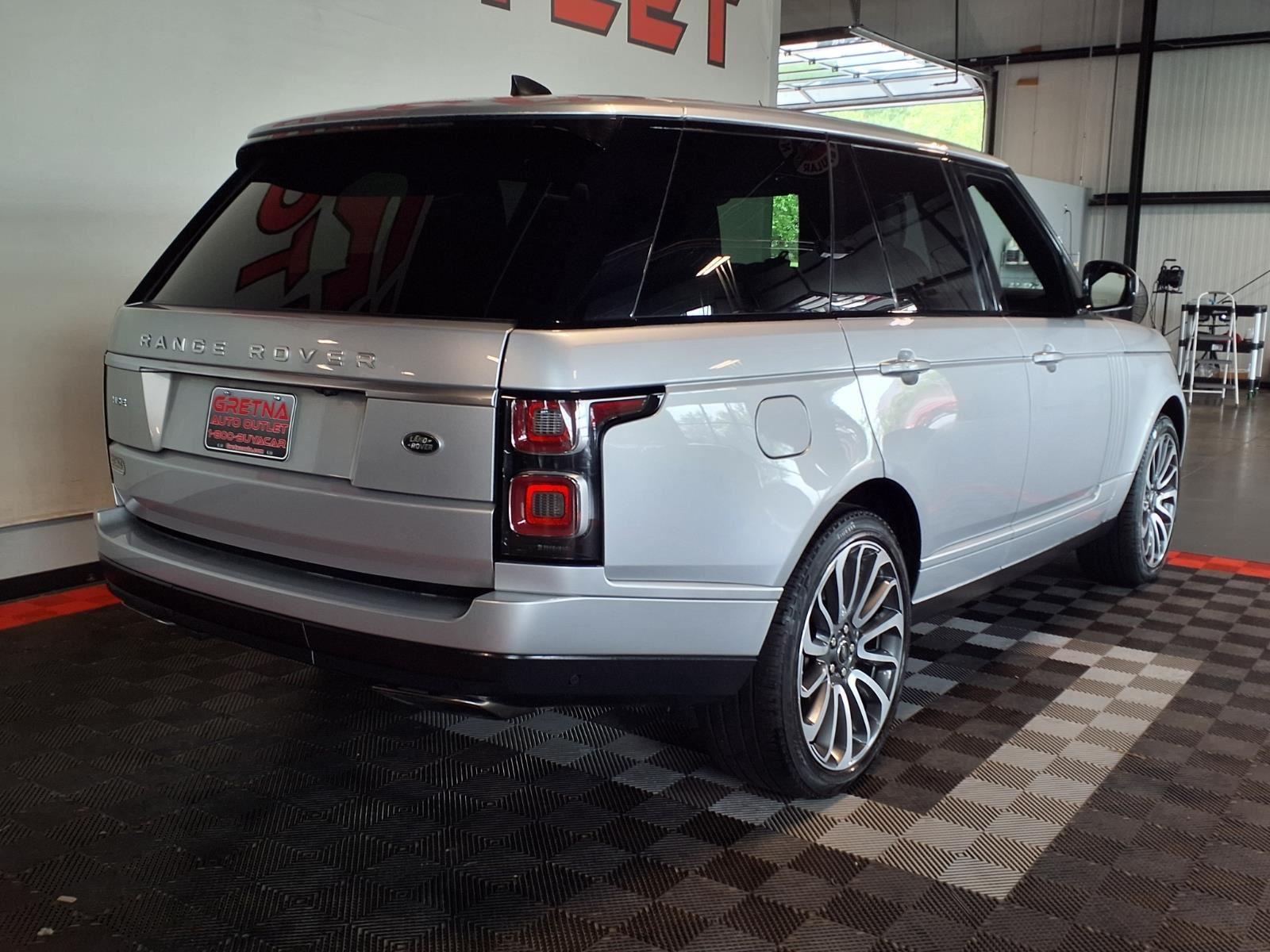 2018 Land Rover Range Rover HSE - Indus Silver Metallic exterior view 9