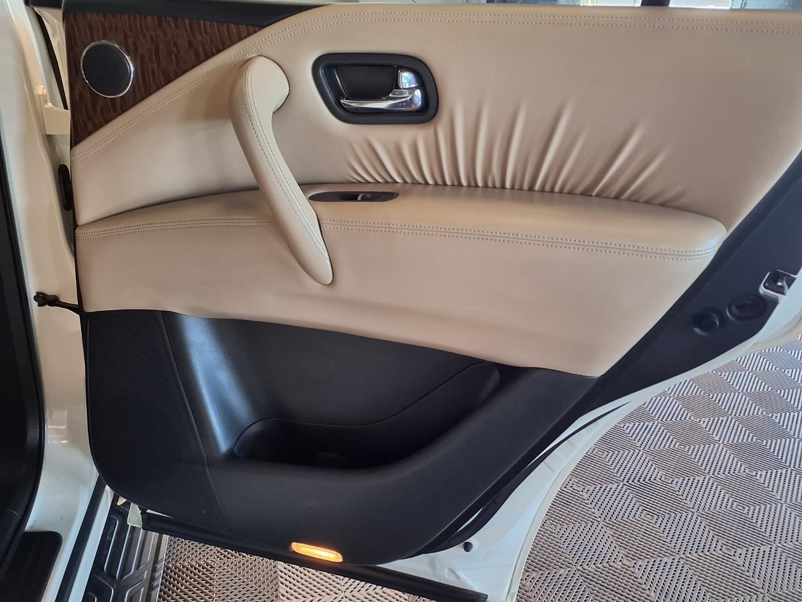 2018 Nissan Armada Platinum - Pearl White exterior view 10