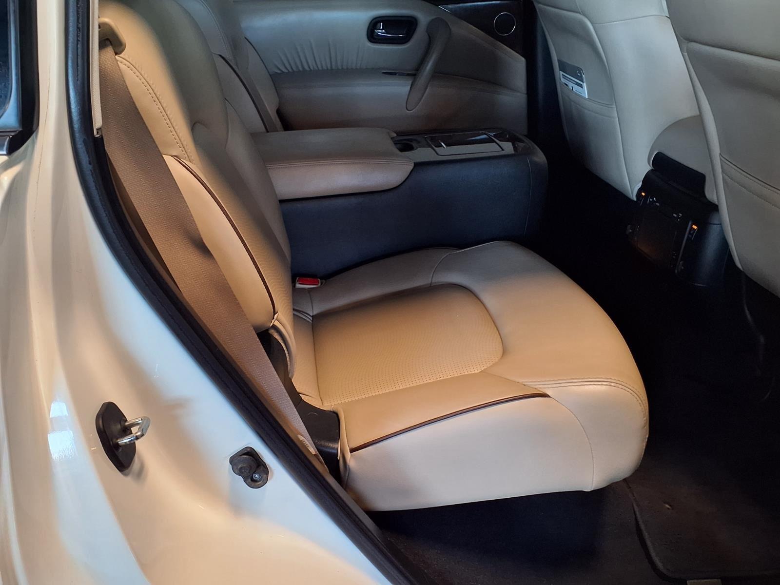 2018 Nissan Armada Platinum - Pearl White exterior view 11