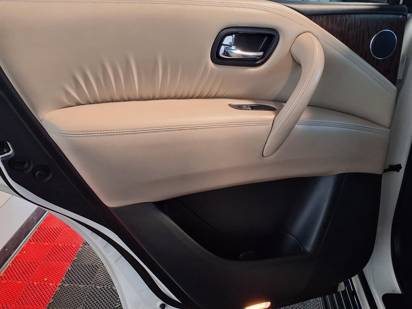2018 Nissan Armada Platinum - Pearl White exterior view 14