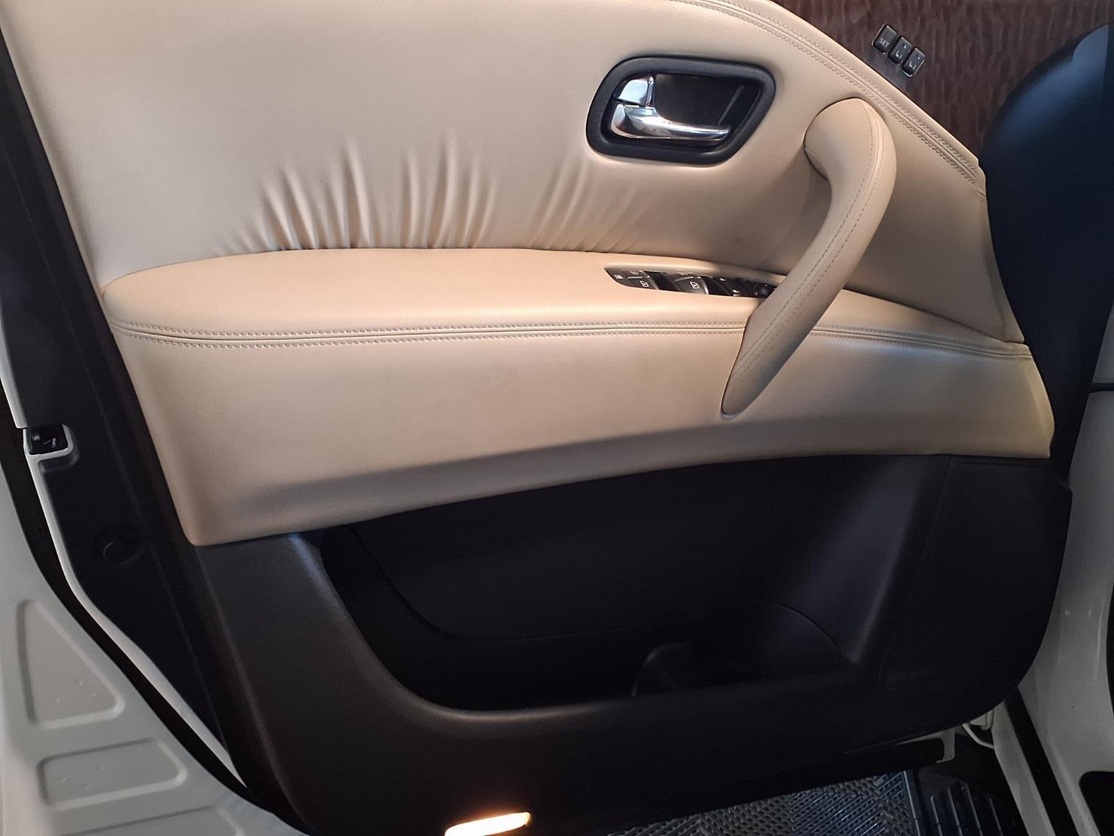 2018 Nissan Armada Platinum - Pearl White exterior view 19