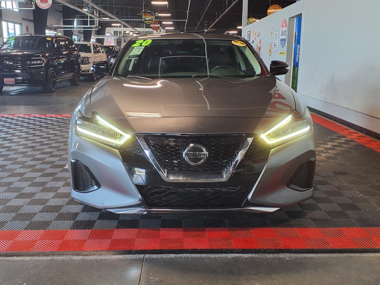 2020 Nissan Maxima SV - Gun Metallic exterior view 3