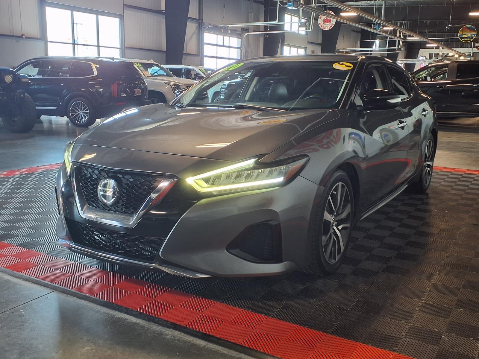 2020 Nissan Maxima SV - Gun Metallic exterior view 4