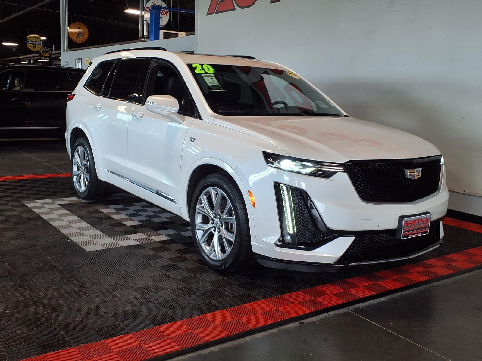 2020 Cadillac XT6 AWD Sport - Crystal White Tricoat exterior view 2